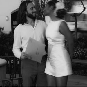 Reformation Ivory Sleeveless Mini Dress